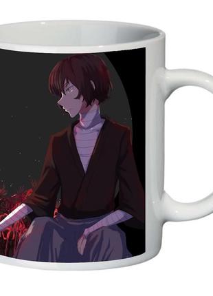 Чашка бродячие псы bungou stray dogs (кружка supercup bsd 0021)