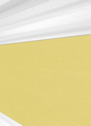 Рулонна штора rolets льон 2-602-1000 100x170 см закритого типу золотиста