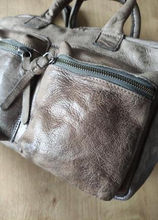 Фирменная женская кожаная сумка burkely, англия.8 фото