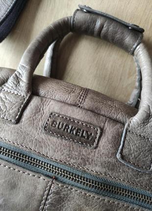 Фирменная женская кожаная сумка burkely, англия.9 фото