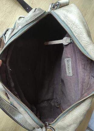 Фирменная женская кожаная сумка burkely, англия.10 фото