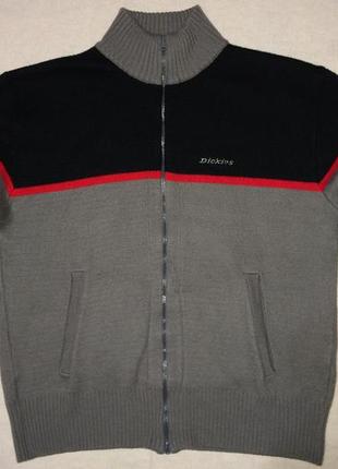 Dickies зіп кофта 50% merino wool, розмір xl