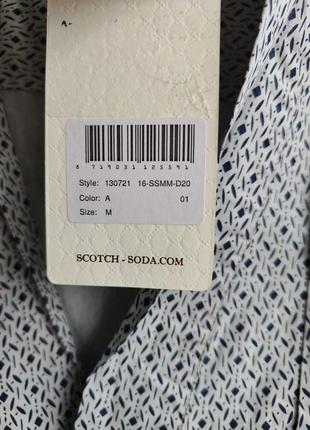 Мужская рубашка scotch&soda amsterdam couture3 фото