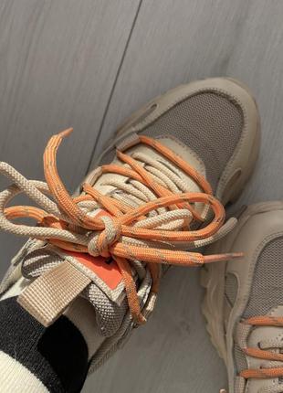 Стильные кроссовки р.38 кожа!!