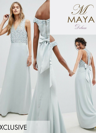 Ексклюзив, вечірня сукня для особливих подій, maya by asos design