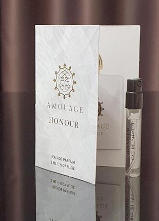 Amouage honour women💥original миниатюра пробник mini spray 2 мл в книжке3 фото