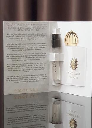 Amouage honour women💥original миниатюра пробник mini spray 2 мл в книжке5 фото