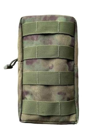 Утилитарная армейская вертикальная сумка тактическая поясная на пояс под бк код 684