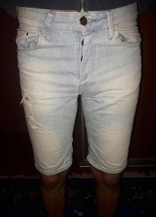 Джинсовые шорты bershka
