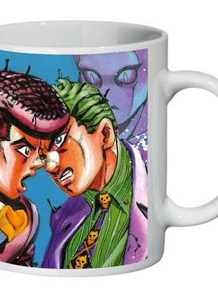 Чашка невероятные приключения джоджо jojo bizarre adventure (кружка supercup jojo 0029)