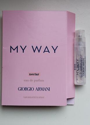 Парфумована вода giorgio armani my way nectar