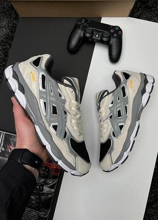 Чоловічі кросівки asics gel - nyc gray silver