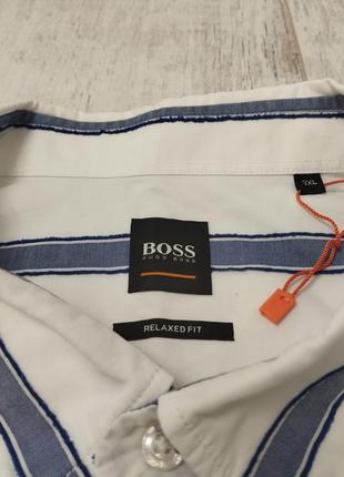 Оригінальна чоловіча сорочка hugo boss relaxed fit 3xl8 фото