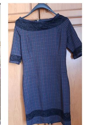 Сукня жіноча, синього кольору.1 фото