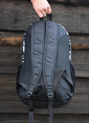 Рюкзак adidas black портфель черный сумка ранец  для школы женский / мужской2 фото
