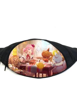 Поясная сумка бананка секай project sekai (gb sp 029) gear bag черная