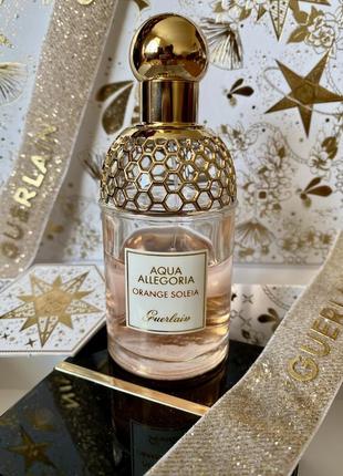 Розпив guerlain aqua allegoria orange soleia, оригінал! герлен аква алегорія оранж солею.1 фото