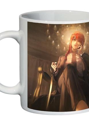 Чашка человек бензопила chainsaw man (кружка supercup сwm 0025)