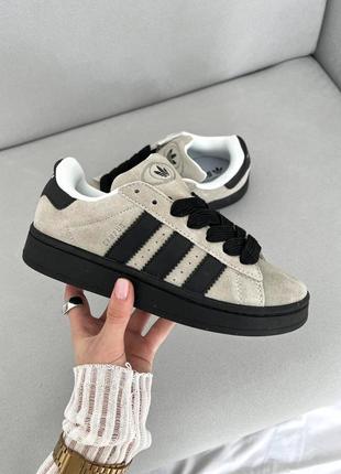 Кросівки adidas campus 00's grey black sole