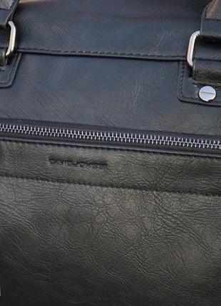 Дорожная сумка david jones black чемодан черный6 фото
