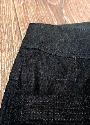 Нові льон +віскоза  вкорочені брюки бріджі р.14/42 від next8 фото