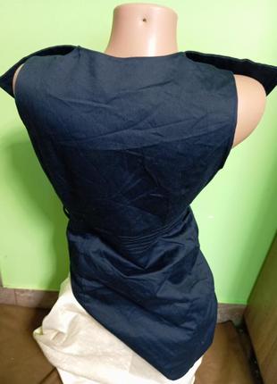 Елегантна сукня -сарафан  з кишенями6 фото