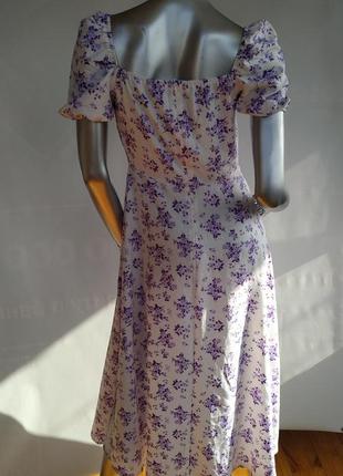 Плаття, сукня міді в квіти shein3 фото