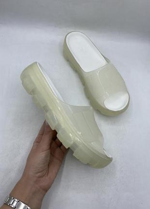 Шльопанці ugg jella clear slide  (1136763 clr) оригінал