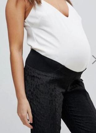 Asos брюки для беременных под животик м-л1 фото