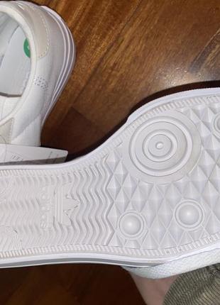 Білі кеди оригінал кросівки adidas continental 80 vulc белые кеды кроссовки3 фото