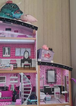 Кукольный домик kidkraft sparkle mansion2 фото