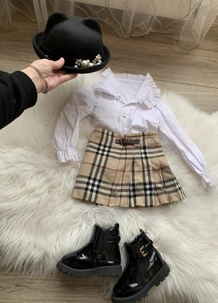 Спідниця burberry 12 міс1 фото