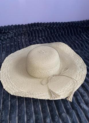 Плетений бриль шляпа капелюх з соломи(імітованої)