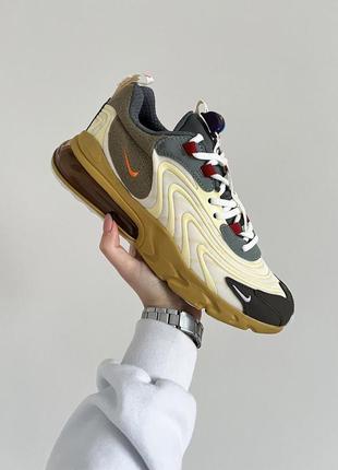 Чоловічі кросівки nike travis scott x air max 270 react eng 'cactus trails'