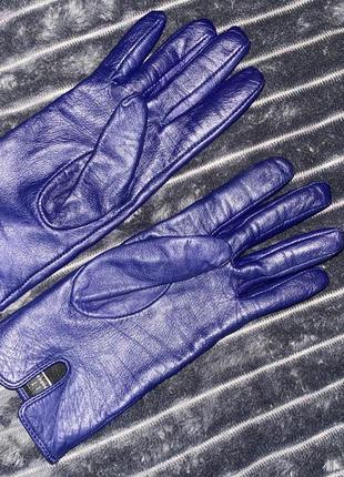 Шкіряні рукавички5 фото