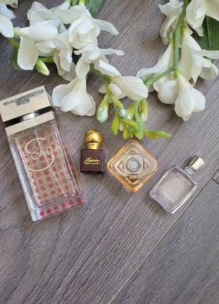 Набір оригінальних парфумів lancome miracle, lancome tresor, ralph lauren та escada