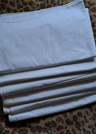 Новые хлопковые белые простыни ссср