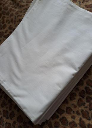 Новые хлопковые белые простыни ссср