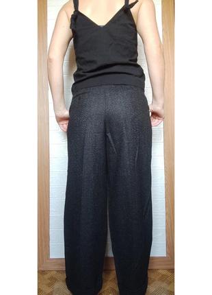 Вовняні брюки із защіпами вовна + кашемір твід від cos ☕ 38eur/наш 42-44рр10 фото