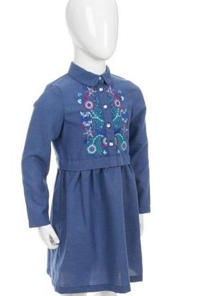 Платье вышиванка вишиванка 128, платье эдельвика