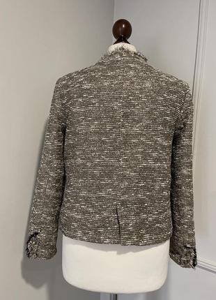 Жакет пиджак бренд zara в стиле chanel7 фото