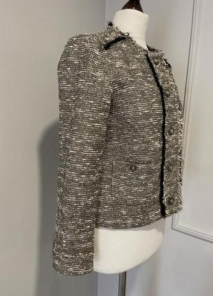 Жакет пиджак бренд zara в стиле chanel4 фото