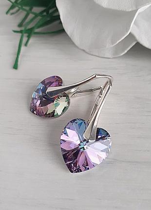 Серьги swarovski