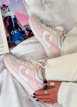 Кросівки nike sb dunk pink