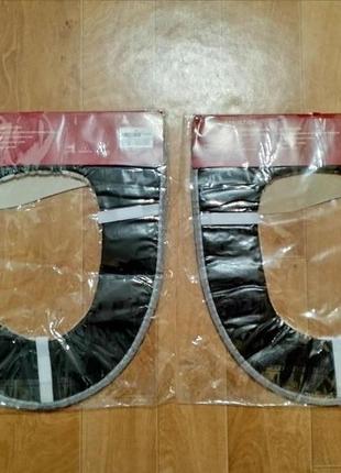 Чехол-накладка, утеплитель на сиденье унитаза на липучках пушистая