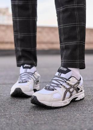 Asics gel-kahana 8 white black
