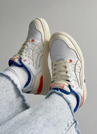 Кросівки asics × kith ex89 white blue orange ex 899 фото