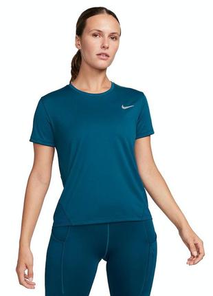 Нові спортивні жіночі футболки nike dri fit miler run t-shir