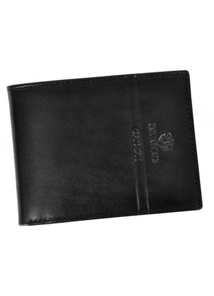 Чоловічий шкіряний гаманець emporio valentini 563 292e чорний -