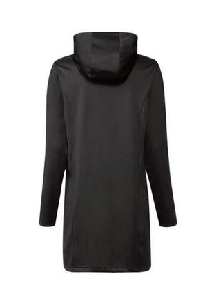 Пальто софтшел / softshell женское rocktrail черное – водоотталкивающая и ветрозащитная ткань; размеры s, m2 фото